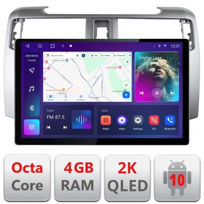 Navigatie dedicata Edonav Toyota 4runner 2009-2019, Ecran 2K QLED 13",Octacore,4Gb RAM,32Gb Hdd,4G,360,DSP,Carplay,Bluetooth