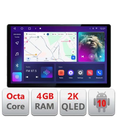 Navigatie dedicata Edonav Seat Altea 2005-2014 Ecran 2K QLED 13",Octacore,4Gb RAM,32Gb Hdd,4G,360,DSP,Carplay,Bluetooth