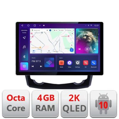 Navigatie dedicata Renault Kadjar N-9030 Edonav ecran 13" 2K 8 si 128 Android Waze USB Navigatie 4G 360 Toslink Youtube Radio KIT-