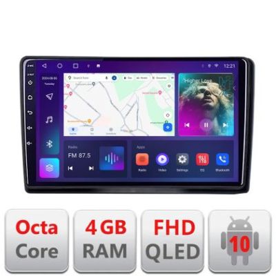 Navigatie Nissan Navara 2006-2014 B-NAVARA Android Ecran QLED octa core 4+64 carplay android auto KIT-NAVARA+EDT-E309V3