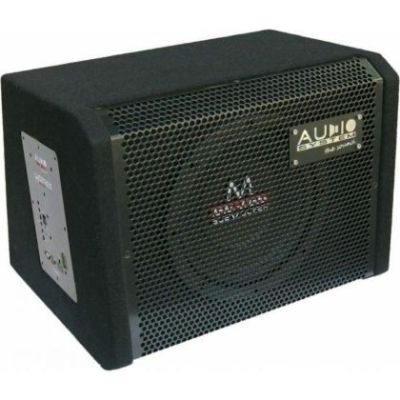 Incinta cu Subwoofer de 12" activ auto + Monoamplificator H-200 130/300 watt (RMS/MAX) 4 Ohm Audio System German Sound