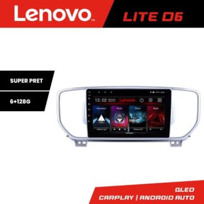 Navigatie Kia Sportage 2016-2018 Lenovo Kit-567 8 core 6+128 GB Android Waze USB Navigatie Internet Youtube Radio