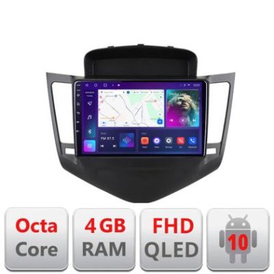 Navigatie Chevrolet Cruze B-045 Android Ecran QLED octa core 4+64 carplay android auto KIT-045+EDT-E309V3