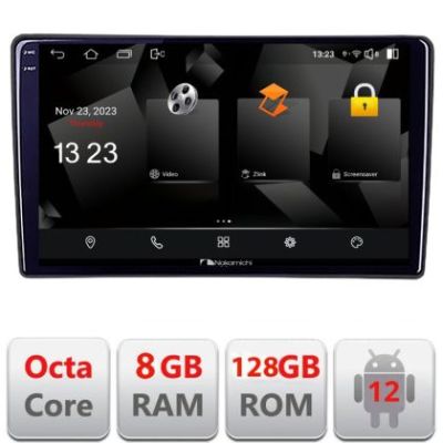 Navigatie Fiat Tipo 2020- Android Octa Core Qualcomm 2K Qled 8+128 DTS DSP 360 4G Optical