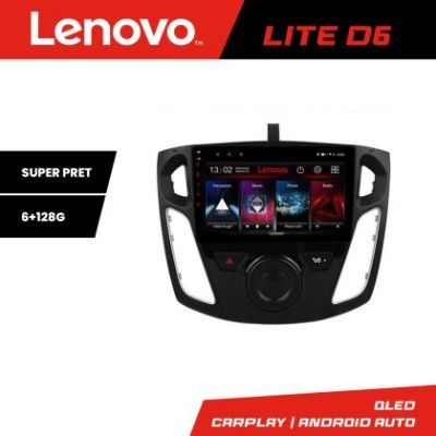 Navigatie Ford Focus 3 Lenovo Kit-150 8 core 6+128 GB Android Waze USB Navigatie Internet Youtube Radio