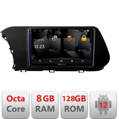 Navigatie HHyundai I20 2020- 5960Pro-i20 Android Octa Core Qualcomm 2K Qled 8+128 DTS DSP 360 4G Optical