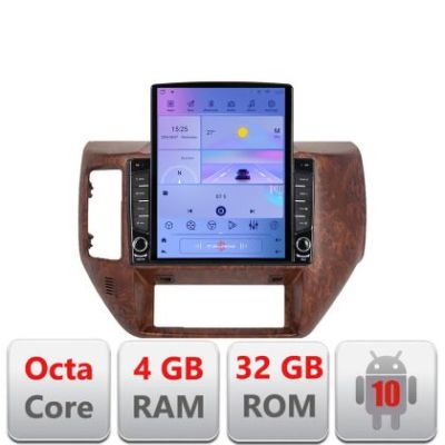 Navigatie Nissan Patrol Android radio gps internet Octa Core 4+64GB 9.7" tip Tesla LTE Kit-patrol+EDT-E709