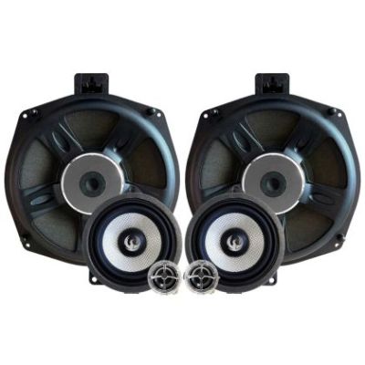 Difuzoare 3 cai BMW Phoenix Gold ZD 135 watts 200 mm 8" 4 ohm