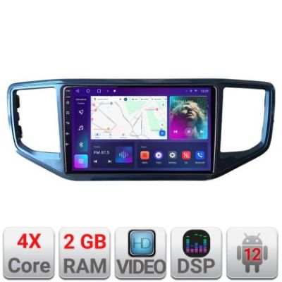 Navigatie dedicata Edonav VW Amarok  Android radio gps internet 2+32 KIT-amarok+EDT-E209