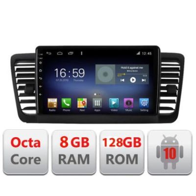 Navigatie Subaru Outback Legacy F-su02 Octa Core cu Android Radio Bluetooth Internet GPS WIFI DSP 8+128GB 4G