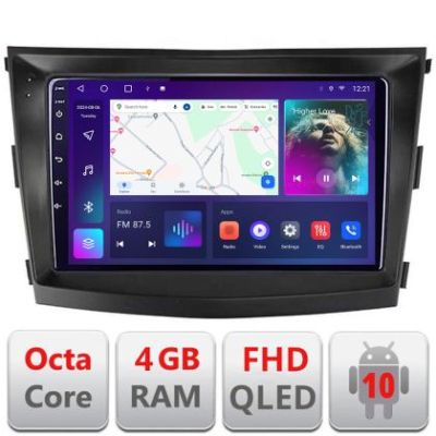 Navigatie SsangYong Tivoli 2015-2019 Android radio gps internet quad core 4+64 carplay android auto kit-tivoli2015+EDT-E309v3