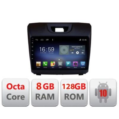 Navigatie Isuzu D-MAX F-2234 Octa Core cu Android Radio Bluetooth Internet GPS WIFI DSP 8+128GB 4G