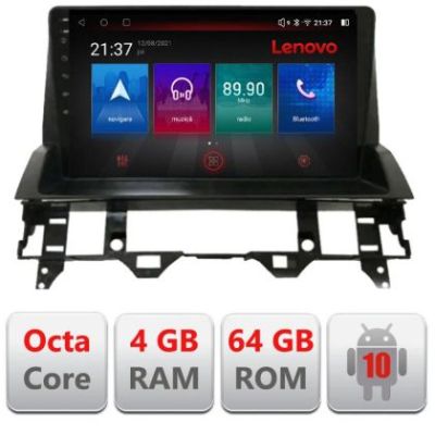 Navigatie Mazda 6 2004-2008 E-MZD6 Octa Core cu Android Radio Bluetooth Internet GPS WIFI DSP 4+64GB 4G