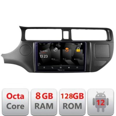 Navigatie Kia Rio 2011-2013 5960Pro-204 Android Octa Core Qualcomm 2K Qled 8+128 DTS DSP 360 4G Optical