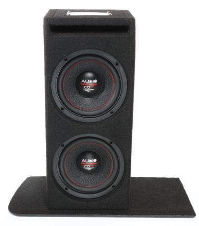 Subwoofer pasiv cu incinta 15L Audio System BR-2 CO 06 VITO EVO, 320 watts, 2x4 ohm, 2 x 165 mm, 2 x 6.5