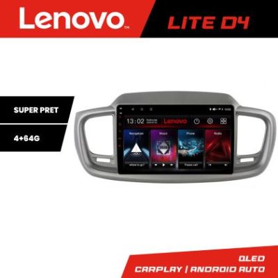 Navigatie Kia Sorento 2015-2018 Lenovo Kit-6528 4+64 GB Android Waze USB Navigatie Internet Youtube Radio