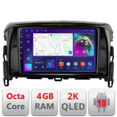 Navigatie Mitsubishi Eclipse Cross 2017- Android ecran Qled 2K Octa core 4+32 Kit-cross-eu+EDT-E409-2K