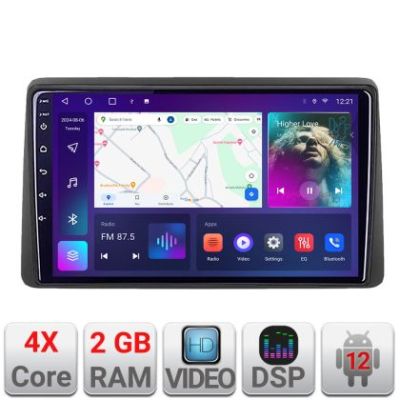 Navigatie Dodge RAM 2019- Android radio gps internet  2+32 kit-RAM2019+EDT-E209v2