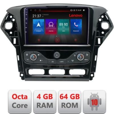 Navigatie Ford Mondeo 2011-2014 Android radio gps internet Octa Core 4+64 LTE KIT-mondeo-nav-10+EDT-E509-PRO