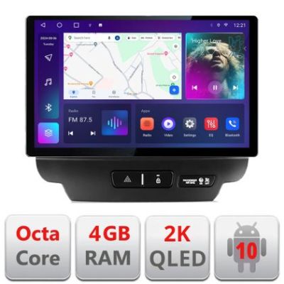 Navigatie dedicata Edonav Kia Ceed 2018-2020, Ecran 2K QLED 13",Octacore,4Gb RAM,32Gb Hdd,4G,360,DSP,Carplay,Bluetooth