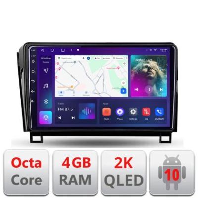 Navigatie Toyota Tundra 2007-2013 Android Octa Core Ecran 2K QLED GPS 4G 4+32GB 360 kit-tundra07+EDT-E409-2K