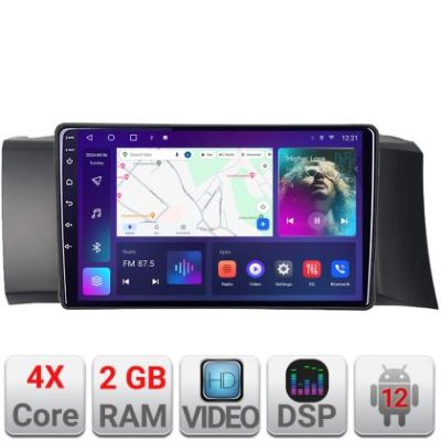 Navigatie Subaru BRZ 2012-2021 Toyota GT 86 2012-2021 Android radio gps internet 2+32 KIT-BRZ+EDT-E209