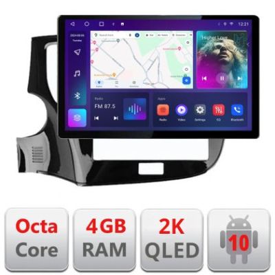 Navigatie dedicata Mitsubishi Oultander 2020- N-1230-20 Edonav ecran 13" 2K 8 si 128 Android Waze USB Navigatie 4G 360 Toslink You