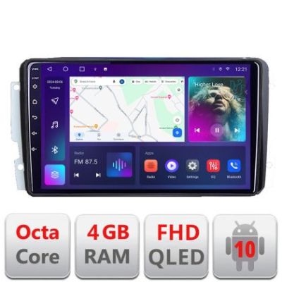 Navigatie Mercedes C 2001-2004 CLK G 2004-2006 B-171 Android Ecran QLED octa core 4+64 carplay android auto KIT-171+EDT-E309V3