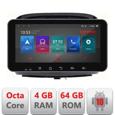 Navigatie dedicata Lenovo Honda FR-V 2004-2009   Android radio gps internet Octa Core 4+64 LTE ecran de 10.33' wide KIT-fr-v+EDT-E511-pro