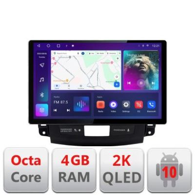 Navigatie dedicata Mitsubishi Outlander 2010 N-056 Edonav ecran 13" 2K 8 si 128 Android Waze USB Navigatie 4G 360 Toslink Youtube V2