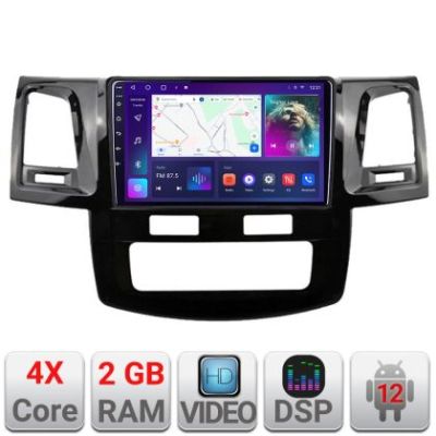 Navigatie Toyota Hilux 2008-2014 A-143  2+32 GB Android Waze USB Navigatie Internet Youtube Radio