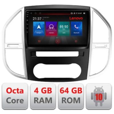 Navigatie Mercedes Vito w447 2016- Android radio gps internet Octa Core 4+64 LTE Kit-w447+EDT-E510-PRO