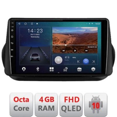 Navigatie Peugeot Bipper, CitroenNemo, Fiat Qubo 2008-2017 Android radio gps internet quad core 4+64 carplay android auto Kit-bipper+EDT-E310v3 v1