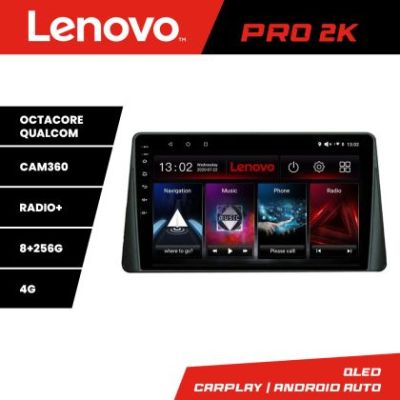 Navigatie Ford Focus 4 Kuga 2018-2023 Lenovo 8 core QLED 2K 8+256 360 Android Waze USB Navigatie Internet Youtube Radio