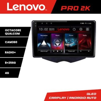 Navigatie yundai Veloster Android radio gps internet 8 core QLED 2K 8+256 360 Lenovo