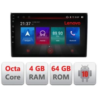 Navigatie Audi A4 B6 E-050 Octa Core cu Android Radio Bluetooth Internet GPS WIFI DSP 4+64GB 4G v1