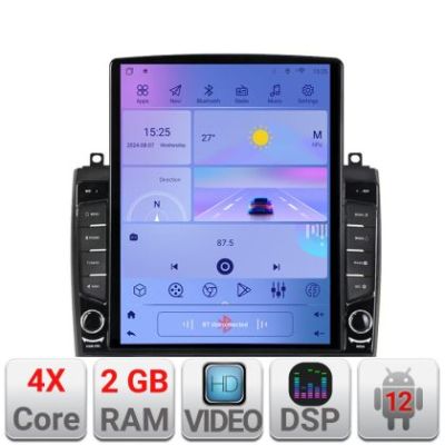 Navigatie Cadillac CTS 2003-2007 ecran tip TESLA 9.7" cu Android Radio Bluetooth Internet GPS WIFI 2+32 DSP Quad Core