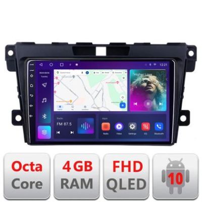 Navigatie Mazda CX-7 2009 B-097 Android Ecran QLED octa core 4+64 carplay android auto KIT-097+EDT-E309V3