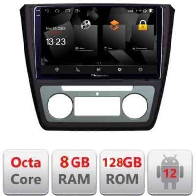 Navigatie Skoda Yeti 2009-2014 5960Pro-YETI Android Octa Core Qualcomm 2K Qled 8+128 DTS DSP 360 4G Optical