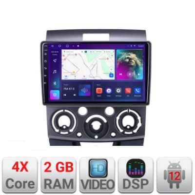 Navigatie Ford Ranger Mazda BT50 2007-2012 A-RANGER 2+32 GB Android Waze USBNavigatie Internet Youtube Radio v1