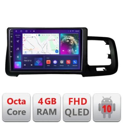 Navigatie Volvo S60 2008-2014 B-s60-08 Android Ecran QLED octa core 4+64 carplay android auto kit-s60-08+EDT-E309V3