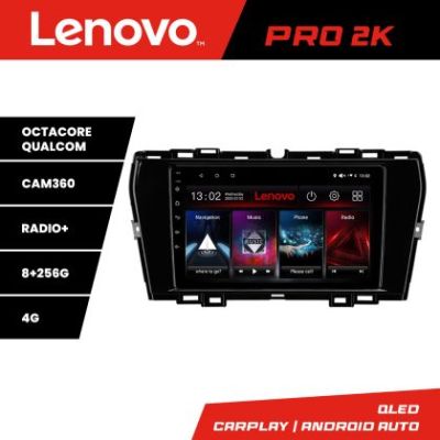 Navigatie Ssang Young Tivoli 2020- Lenovo Kit-tivoli 8 core QLED 2K 8+256 360 Android Waze USB Navigatie Internet Youtube Radio