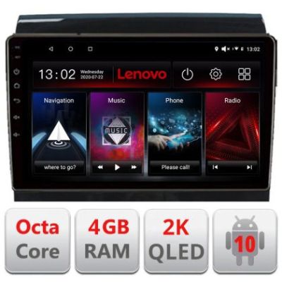 Navigatie Ducato Jumper Expert 2006-2018, Octacore, 4Gb RAM, 64Gb Hdd, 4G, QLED 2K, DSP, Carplay, Bluetooth