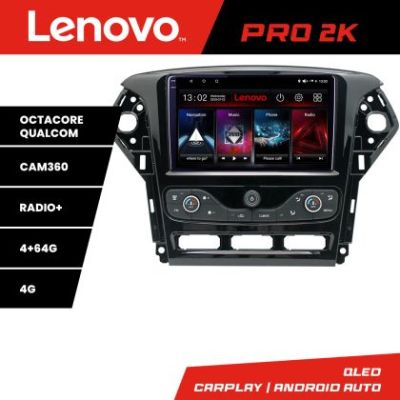 Navigatie Ford Mondeo 2011-2014 Android radio gps internet 8 core QLED 2K 4+64 360 Lenovo