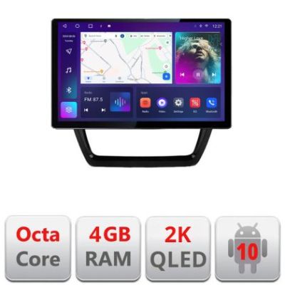 Navigatie dedicata VW Jetta 2011-2018 N-JETTN-15 Edonav ecran 13" 2K 8 si 128 Android Waze USB Navigatie 4G 360 Toslink Youtube Ra