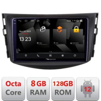 Navigatie Toyota RAV4 5960Pro-018 Android Octa Core Qualcomm 2K Qled 8+128 DTS DSP 360 4G Optical