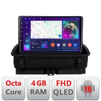 Navigatie Audi Q3 2011-2018 Android Ecran QLED octa core 4+64 carplay android auto KIT-q3+EDT-E309V3