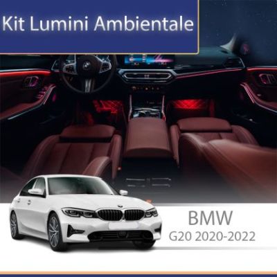 Lumini Ambientale BMW Seria 3 2019-2024 dedicat set complet control telefon sau sistem original