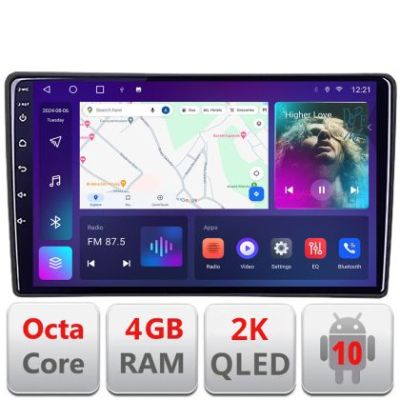 Navigatie Kia Sorento 2012-2015 C-SORENTO12 Android Octa Core Ecran 2K QLED GPS 4G 4+32GB 360 KIT-sorento12+EDT-E409-2K