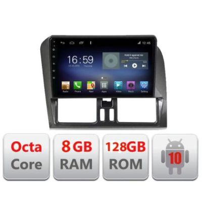 Navigatie dedicata Volvo XC60 2014-2018 cu sistem Sensus Connect F-272-14 Octa Core cu Android Radio Bluetooth Internet GPS WIF